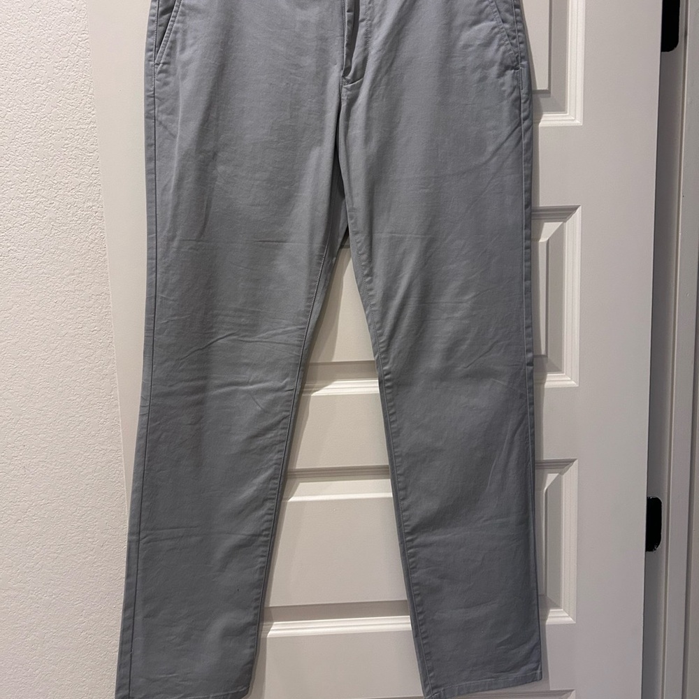 Gray Casual Pants